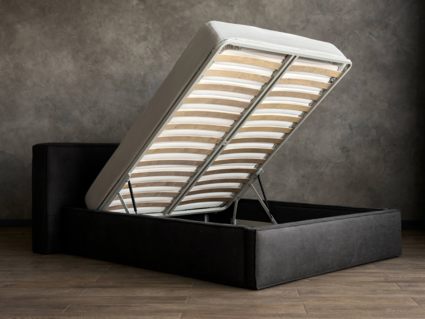 Кровать Сонум Europa Кашемир Голубой (с подъемным механизмом) 140х200