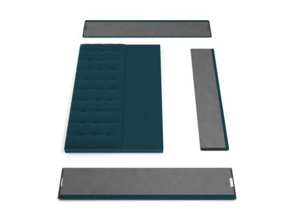 Кровать Lonax Аврора велюр Dolly-1 160х200