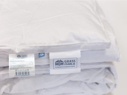 Одеяло German Grass White Familie Down теплое 240х260