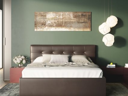 Кровать Nuvola Parma Velutto 32 (с подъемным механизмом) 120х200