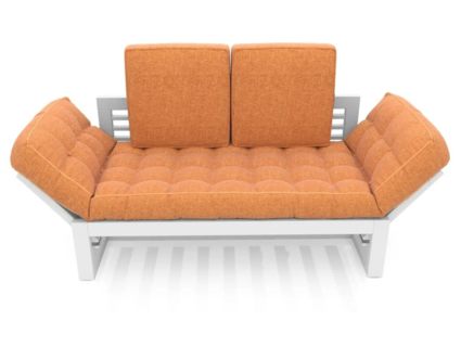 Диван Арско Балтик двухместный оранжевый Длина 170 см