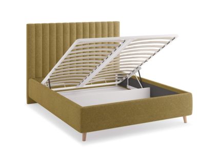 Кровать Сонум Amanda Микровелюр Белый (с подъемным механизмом) 140х200