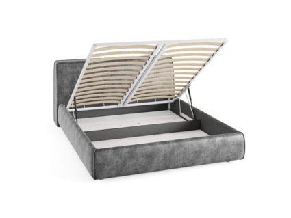 Кровать Сонум Altea Кашемир Синий (с подъемным механизмом) 180х190