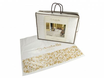 Комплект постельного белья Асабелла с летним одеялом 2231-OMP Евро