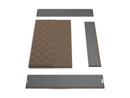 Кровать Lonax Элоиза велюр Dolly-1 140х200