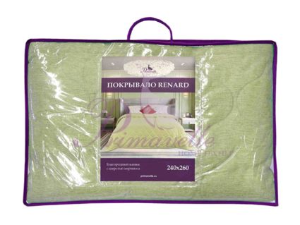 Покрывало Primavelle Renard оливковое 240х260