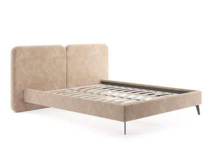 Кровать Сонум Brooklyn Рогожка Зелёный 140х190