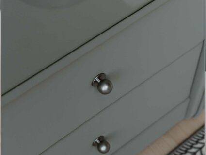 Тумба Димакс Сандрига велюр Velutto 49 уцененная 45х57