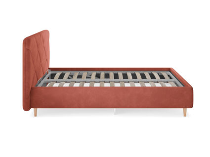 Кровать Сонум Taylor Рогожка деним (с подъемным механизмом) 140х190