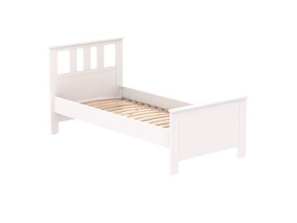 Кровать Гуд Лакк Сага белая 90х200