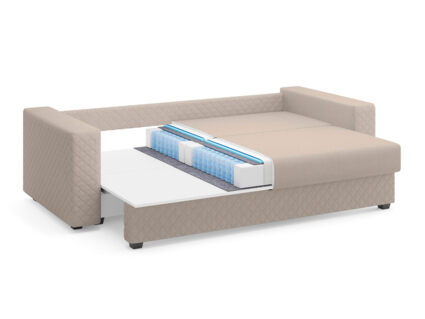 Диван Сонум Denver Микровелюр кофе Длина 242 см