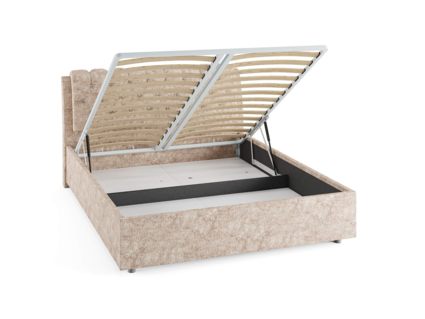 Кровать Сонум Olivia Фултон Серый (с подъемным механизмом) 120х190