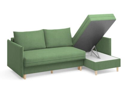 Диван Сонум Rain угловой Тедди Терракотовый Длина 240 см