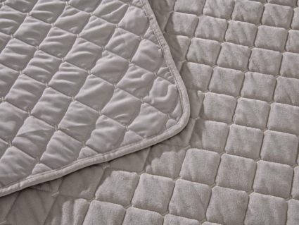 Покрывало Софи де Марко Натаниэль (светло серое) 240х260