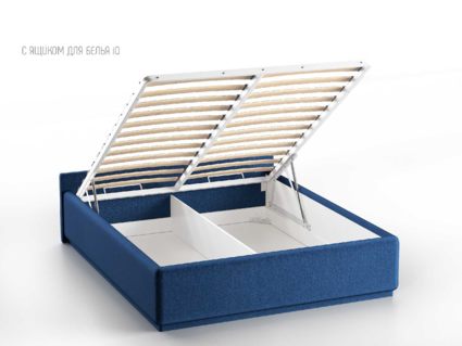 Кровать Nuvola Alba Velutto 26 (с подъемным механизмом) 160х200