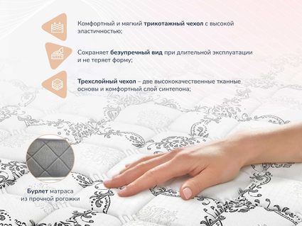 Матрас Димакс Твист Ролл Лайт стиф 58