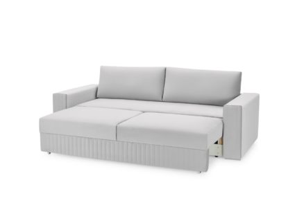 Диван Фиеста Мебель Тусон Лайт велюр Vivaldi 06 светло-серый