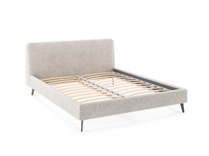 Кровать Сонум Boston Рогожка пепельный