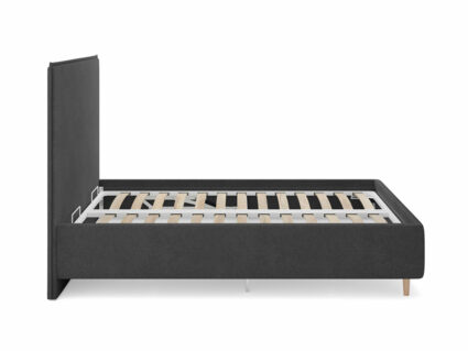 Кровать Сонум Eveline Рогожка Графит 90х200