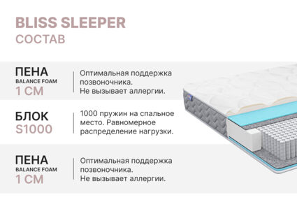 Матрас Димакс Bliss Sleeper 80х180