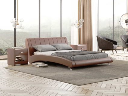 Кровать Сонум Verona Кашемир Светло-серый 140х190