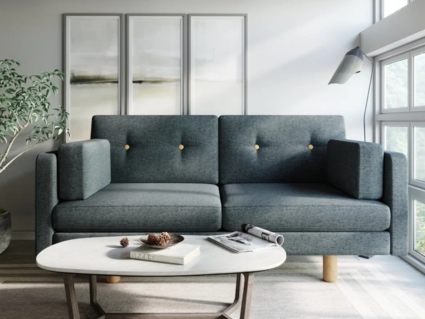 Диван Арско Ингвар М двухместный серый