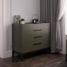 Комод Rivi Goodman (широкий) Серый графит/венге 50х110