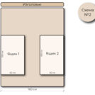 Кровать Mr.Mattress Site Box велюр Grey 180х200