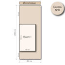 Кровать Mr.Mattress Site Box экокожа Black 200х195