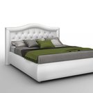 Кровать Sleeptek Premier 6 Экокожа White