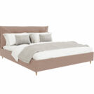 Кровать Beautyson Doris велюр Formula 225 бежевый 120х200